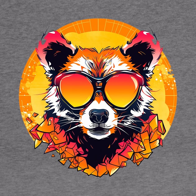 red panda by weirdesigns